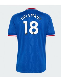 Moški Nogometna dresi replika Manchester United Youri Tielemans #18 Gostujoči 2026-27 Kratek rokav Moški Nogometna dresi replika Manchester United Youri Tielemans #18 Gostujoči 2026-27 Kratek rokav